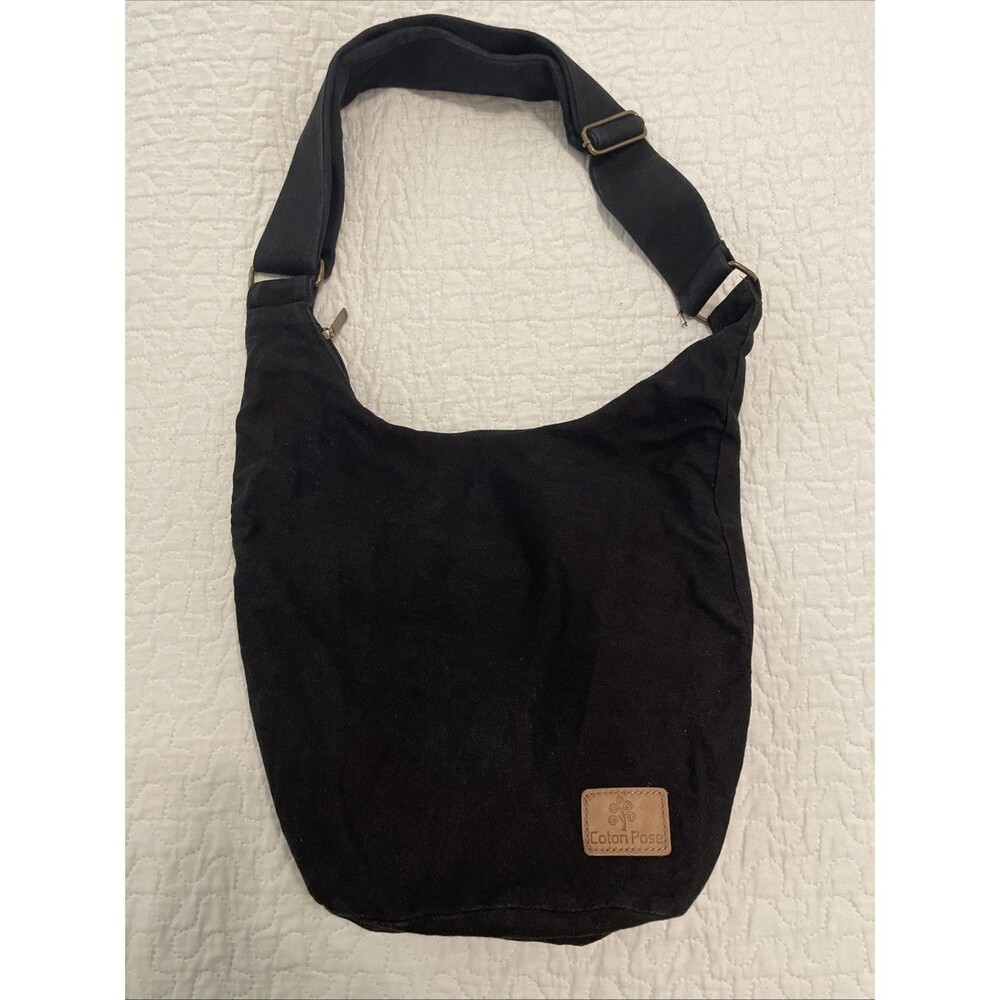 Coton Pose Sling Crossbody Bag Purse Hippie Boho Chic Fabric Bohemian Handbag